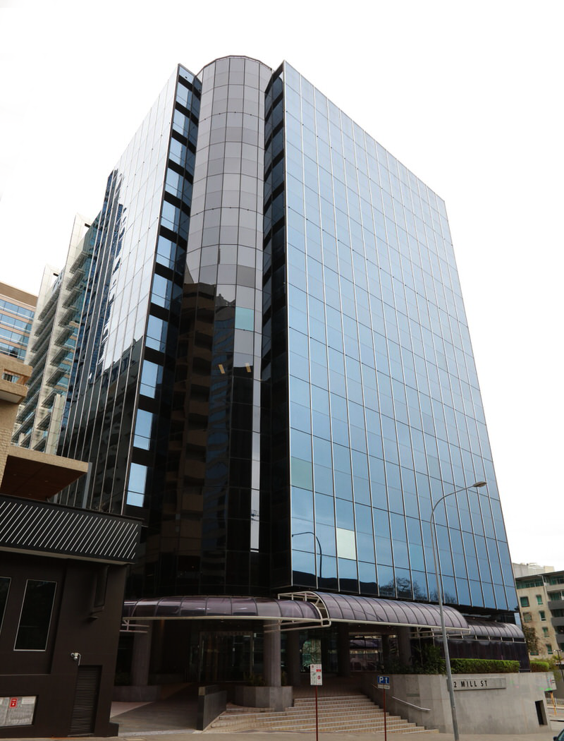 Commercial lighting upgrade at Exchange Tower, Perth Infrared Electrical